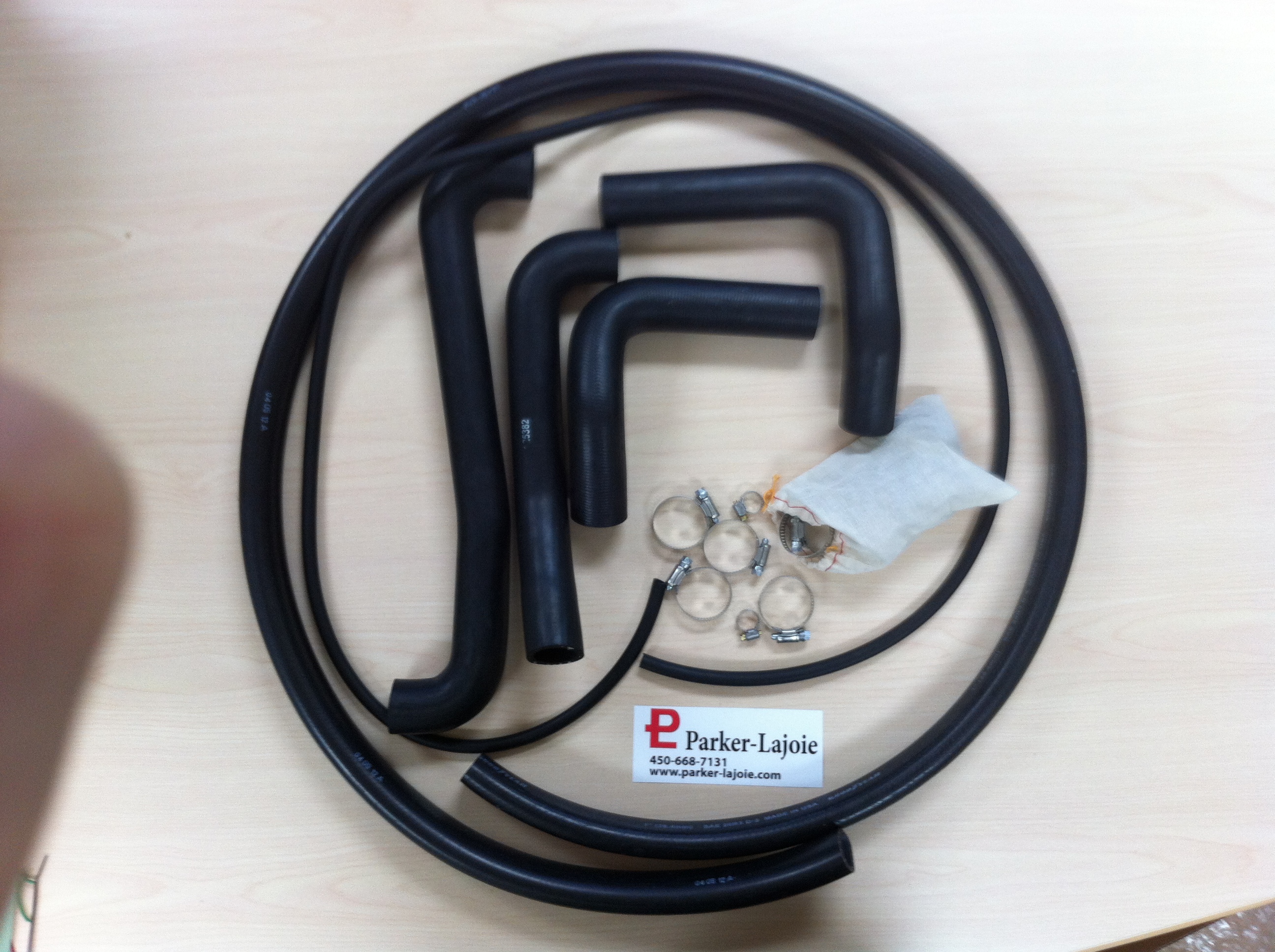 Coolant hoses kit