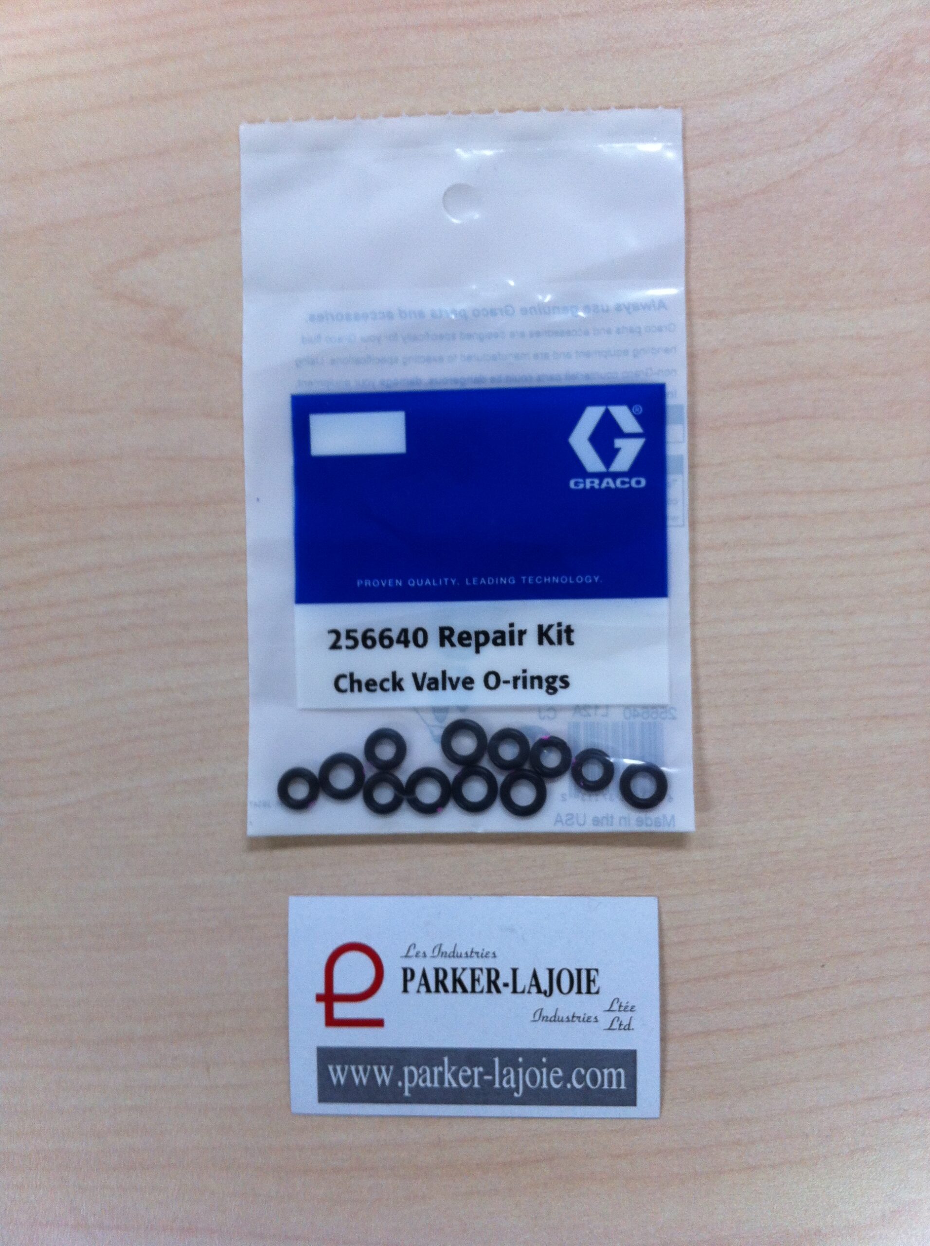 Check valves O-ring kit